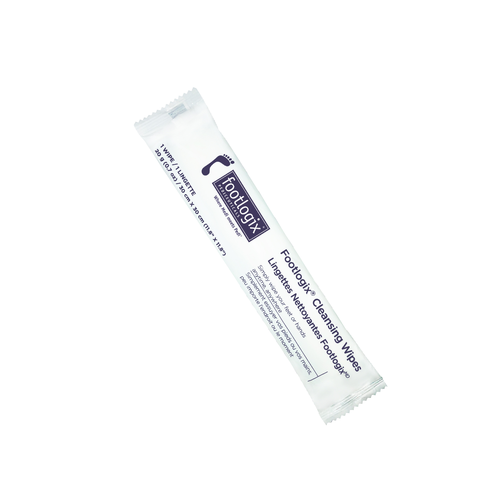 Footlogix Cleansing Wipes 30cm x 30cm(20pcs/bag)